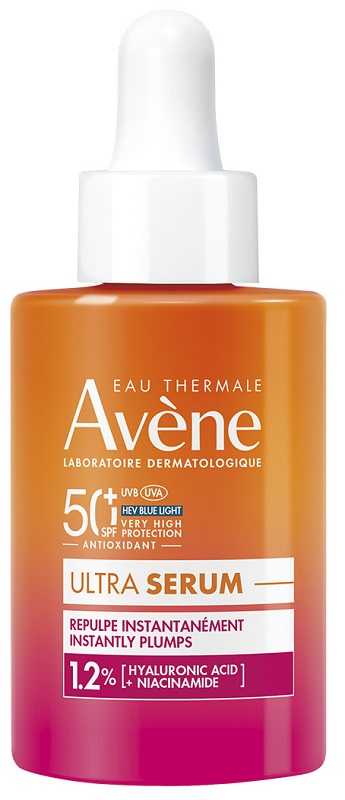EAU THERMALE AVENE SOLARE ULTRA SIERO RIMPOLPA IMMEDIATAMENTE SPF50+ 30 ML - Farmastop