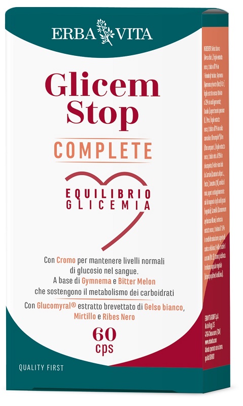GLICEM STOP COMPLETE 60 CAPSULE - Farmastop
