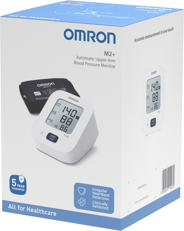 SFIGMOMANOMETRO DA BRACCIO OMRON M2+ - Farmastop