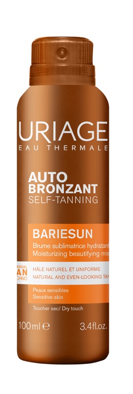 URIAGE EAU THERMALE BARIESUN AUTO BRONZANT SELF TANNING BRUME SUBLIMATRICE HYDRATANTE 100 ML - Farmastop