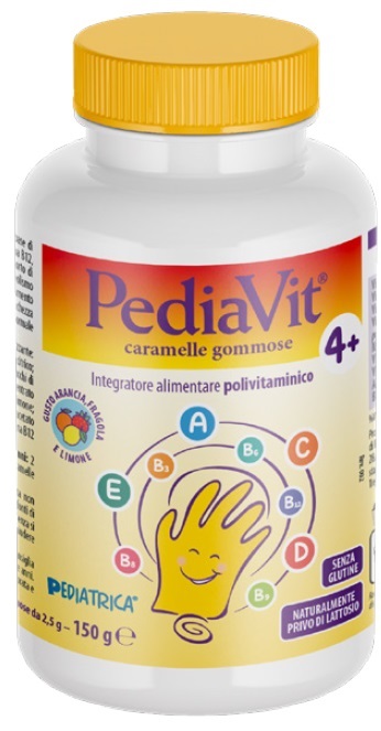 PEDIAVIT CARAMELLE GOMMOSE 60 PEZZI DA 2,5 G NUOVA FORMULAZIONE - Farmastop