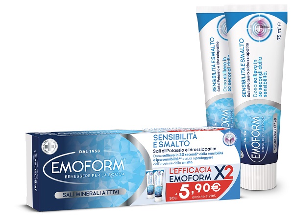 EMOFORM SENSIBILITA' E SMALTO 75 ML BIPACK - Farmastop