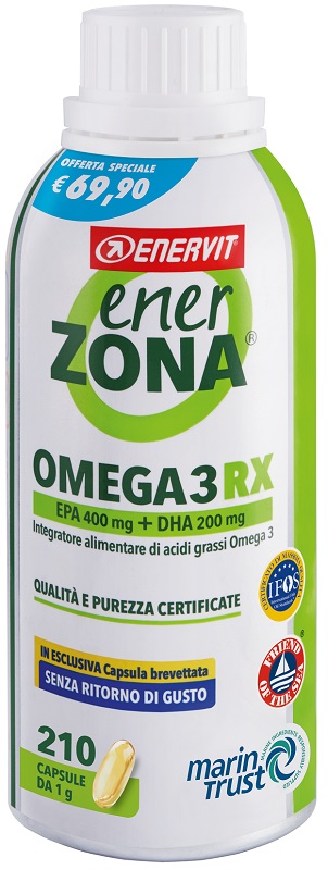 ENERZONA OMEGA 3RX 210 CAPSULE 1 G OFFERTA SPECIALE - Farmastop