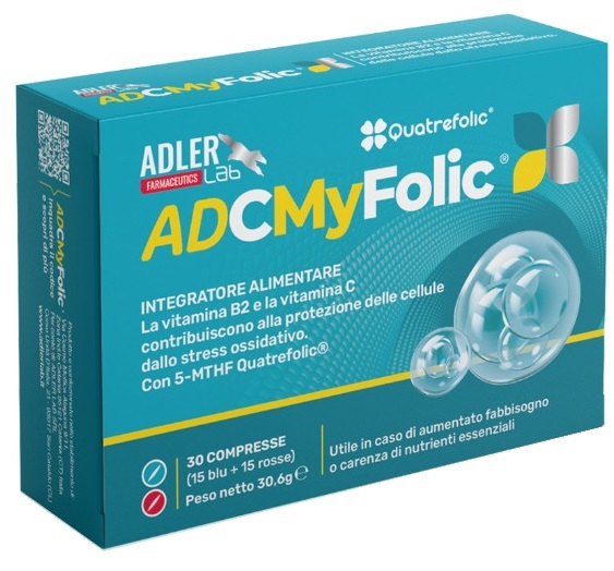 ADCMYFOLIC 30 COMPRESSE - Farmastop
