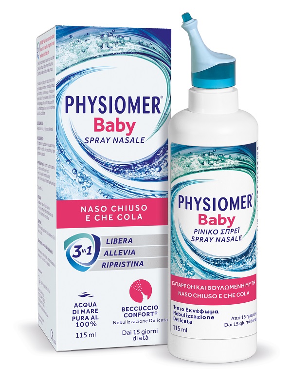 SPRAY NASALE PHYSIOMER BABY 115 ML - Farmastop