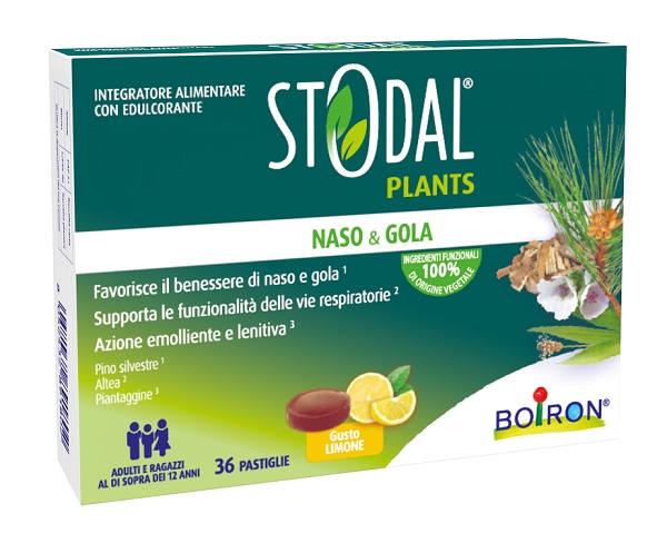 STODAL PLANTS LIMONE 36 PASTIGLIE SENZA GLUTINE NATURALMENTE PRIVO DI LATTOSIO - Farmastop