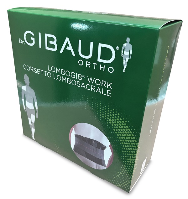 GIBAUD ORTHO CORSETTO LOMBOSACRALE LOMBOGIB WORK H26 TAGLIA 05 - Farmastop