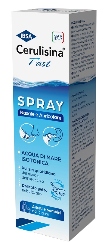 CERULISINA FAST NASO/ORECCHIO SPRAY 100 ML - Farmastop