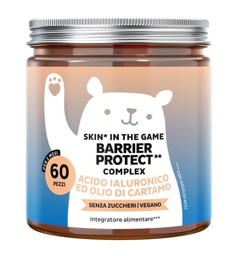 BEARS WITH BENEFITS SKIN IN THE GAME BARRIER PROTECT COMPLEX 60 CARAMELLE GOMMOSE GUSTO MANGO-ARANCIA CON EDULCORANTI SENZA ZUCCHERI - Farmastop