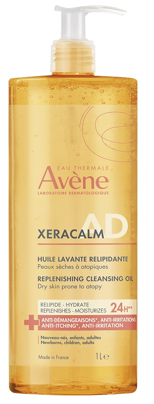 EAU THERMALE AVENE XERACALM AD OLIO DETERGENTE LIPORESTITUTIVO 1 LITRO - Farmastop