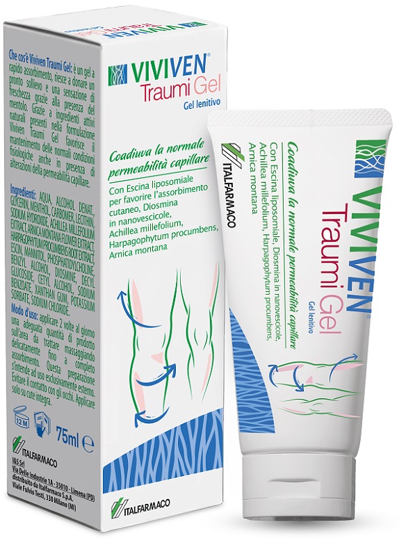 VIVIVEN TRAUMI GEL LENITIVO 75 ML - Farmastop