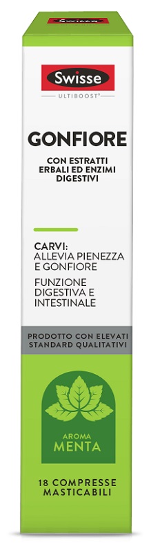 SWISSE GONFIORE 18 COMPRESSE MASTICABILI - Farmastop