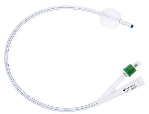 CATETERE FOLEY IN SILICONE 2 VIE DIAMETRO CH 18 PUNTA NELATON CON PALLONCINO 10 ML 1 PEZZO - Farmastop