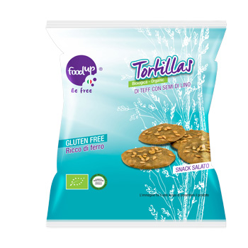 TORTILLAS DI TEFF CON SEMI DI LINO 35 G - Farmastop