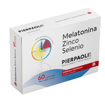 MELATONINA ZINCO SELENIO PIERPAOLI 60 COMPRESSE - Farmastop
