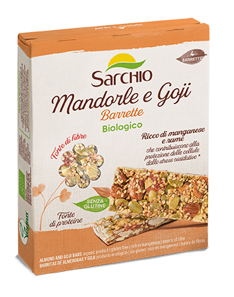 BARRETTE MANDORLE E GOJI 4X20 G - Farmastop
