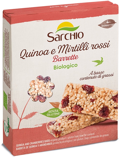 SNACK QUINOA E MIRTILLI ROSSI 80 G - Farmastop