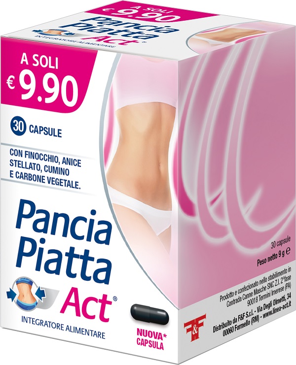 PANCIA PIATTA ACT 30 CAPSULE - Farmastop