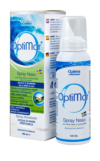OPTIMAR SPRAY NASO ALOE CAMOMILLA 100 ML - Farmastop
