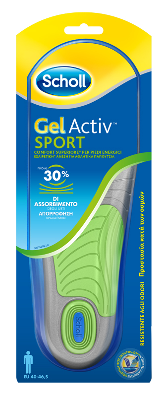 SCHOLL GEL ACTIV SPORT UOMO - Farmastop