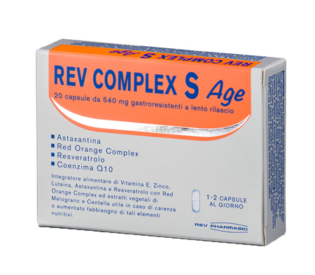 REV COMPLEX S AGE 20 CAPSULE - Farmastop