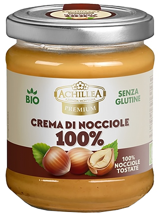 ACHILLEA CREMA DI NOCCIOLE 180 G - Farmastop