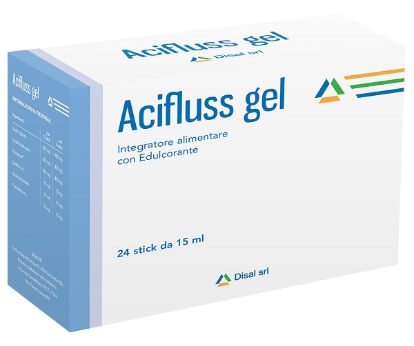 ACIFLUSS GEL 24 STICK 15 ML - Farmastop