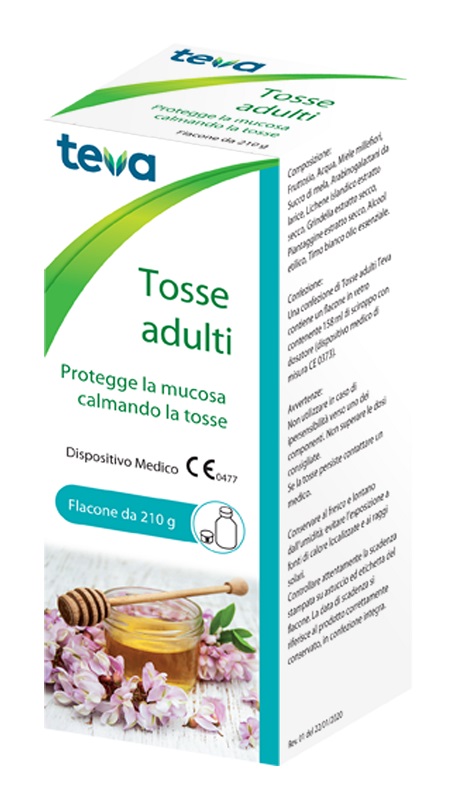 TOSSE ADULTI TEVA SCIROPPO 210 G - Farmastop