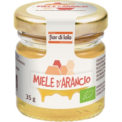 FIOR DI LOTO MINI MIELE DI ARANCIO BIO 35 G - Farmastop