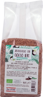 FIOR DI LOTO ZUCCHERO DI COCCO BIO 500 G - Farmastop