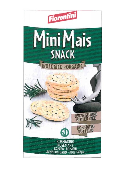 BIO MINI GALLETTE DI MAIS AL ROSMARINO 50 G - Farmastop