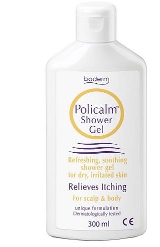 GEL ANTIPRURITO E LENITIVO POLICALM SHOWER 300 ML CE - Farmastop