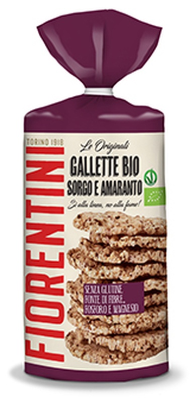 GALLETTE BIO SORGO E AMARANTO 120 G - Farmastop