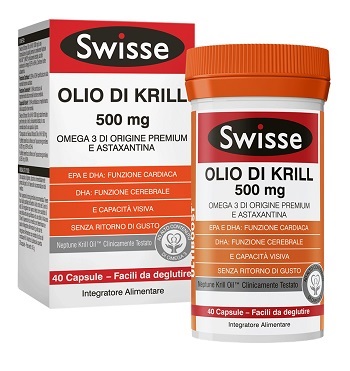 SWISSE OLIO KRILL 40 CAPSULE - Farmastop