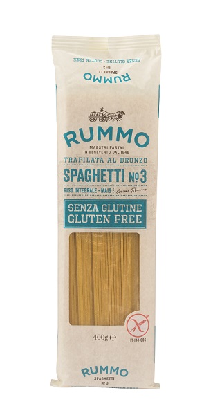RUMMO SPAGHETTI N3 DI RISO INTEGRALE E MAIS 400 G - Farmastop