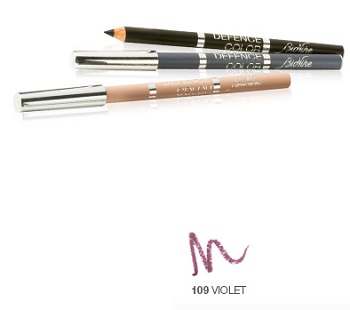 DEFENCE COLOR MATITA OCCHI KOHL & KAJAL 109 VIOLET - Farmastop