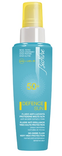 DEFENCE SUN 50+ FLUDIO ANTI LUCIDITA' PROTEZIONE MOLTO ALTA 50 ML - Farmastop
