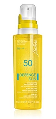 DEFENCE SUN 50 OLIO SOLARE PROTEZIONE ALTA 150 ML - Farmastop