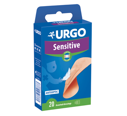 CEROTTO URGO SENSITIVE STRETCH 20 PEZZI ASSORTITI - Farmastop