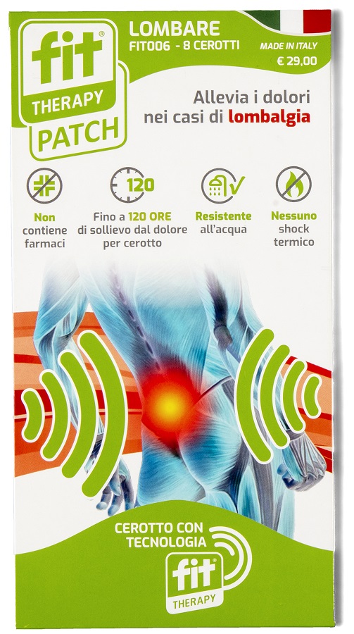 CEROTTO FIT THERAPY LOMBARE 8 PEZZI - Farmastop