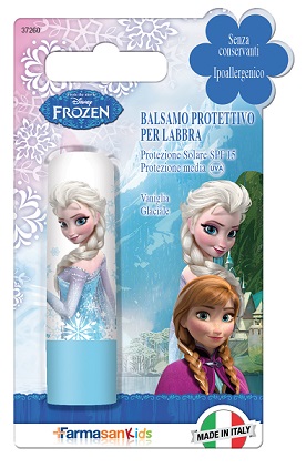 FARMASANKIDS BALSAMO LABBRA FROZEN SPF 15 VANIGLIA - Farmastop