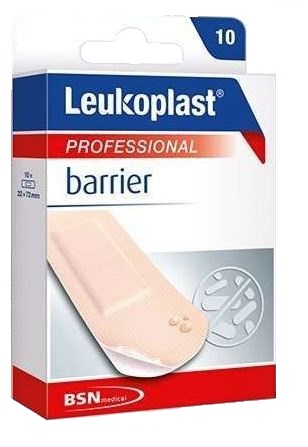 LEUKOPLAST BARRIER 72X22 10 PEZZI - Farmastop