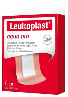 LEUKOPLAST AQUAPRO 63X38 10 PEZZI - Farmastop