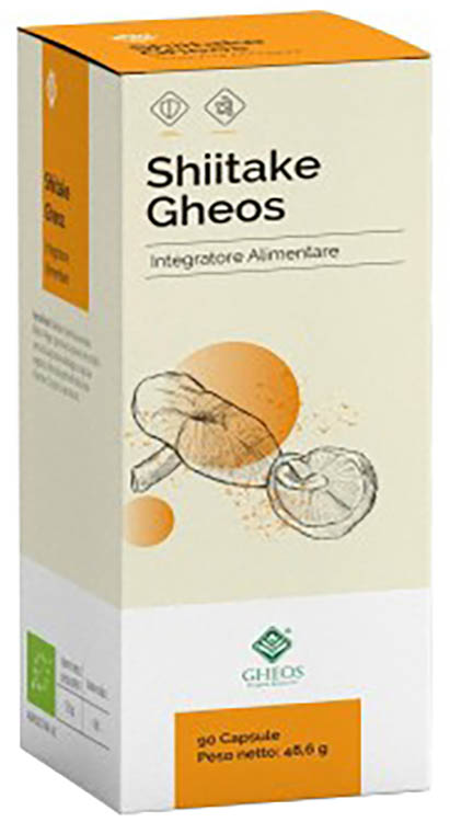 SHIITAKE GHEOS 90 CAPSULE DA 540 MG - Farmastop