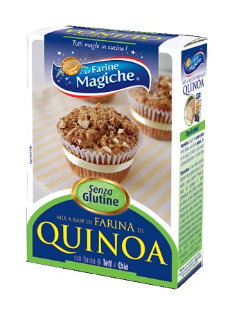 LE FARINE MAGICHE IPAFOOD MIX FARINA A BASE DI QUINOA SENZA LIEVITO E SENZA GLUTINE 200 G - Farmastop