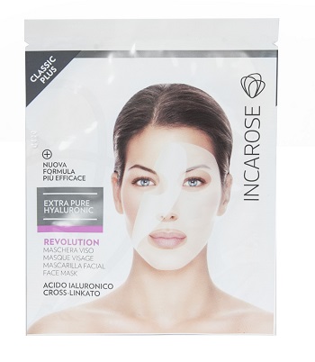 INCAROSE EPH REVOLUTION MASCHERA VISO ACIDO IALURONICO CROSSLINKATO CLASSIC PLUS - Farmastop