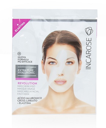 INCAROSE EPH REVOLUTION MASCHERA VISO ACIDO IALURONICO CROSSLINKATO + ELASTINA - Farmastop