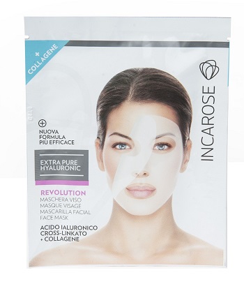 INCAROSE EPH REVOLUTION MASCHERA VISO ACIDO IALURONICO CROSSLINKATO + COLLAGENE - Farmastop