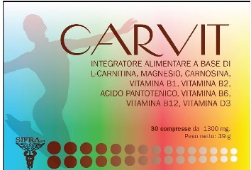 CARVIT 30 COMPRESSE DA 1300 MG - Farmastop