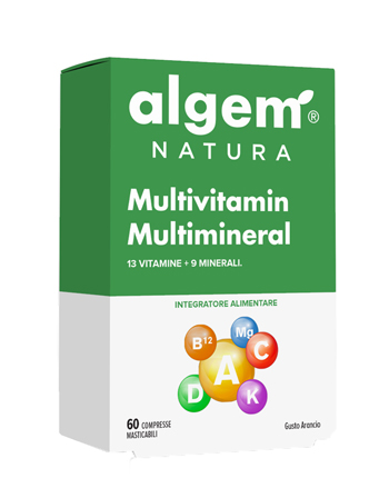 MULTIVITAMIN MULTIMINERAL 60 COMPRESSE MASTICABILI - Farmastop